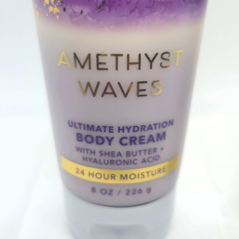 Bath and Body Works Body Cream Bundle Amethyst Waves & Cloud Nine - Picture 2 of 5